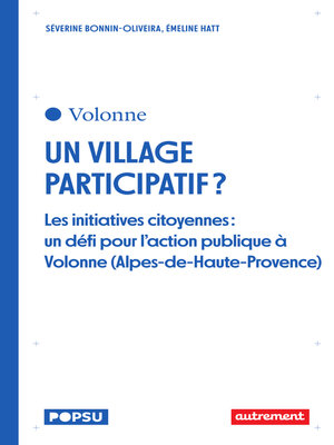 cover image of Un village participatif ? Les initiatives citoyennes